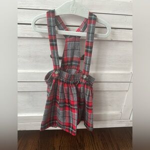 Carters Plaid Jumper Size 12 months